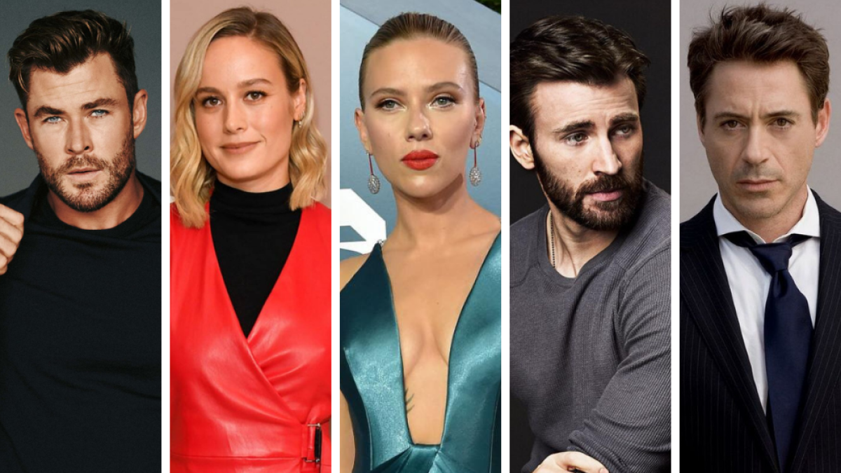 Actores del Universo Cinematográfico de Marvel.