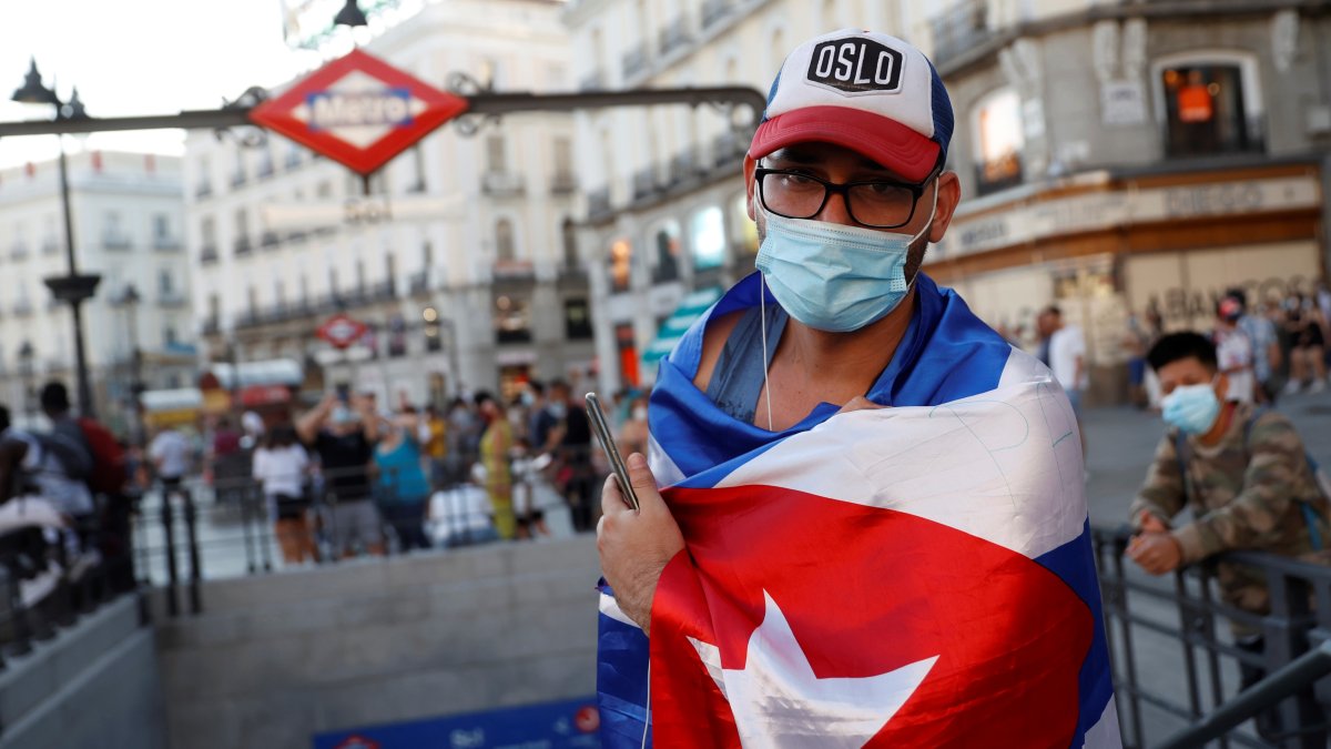 En Madrid hubo una marcha en contra del 