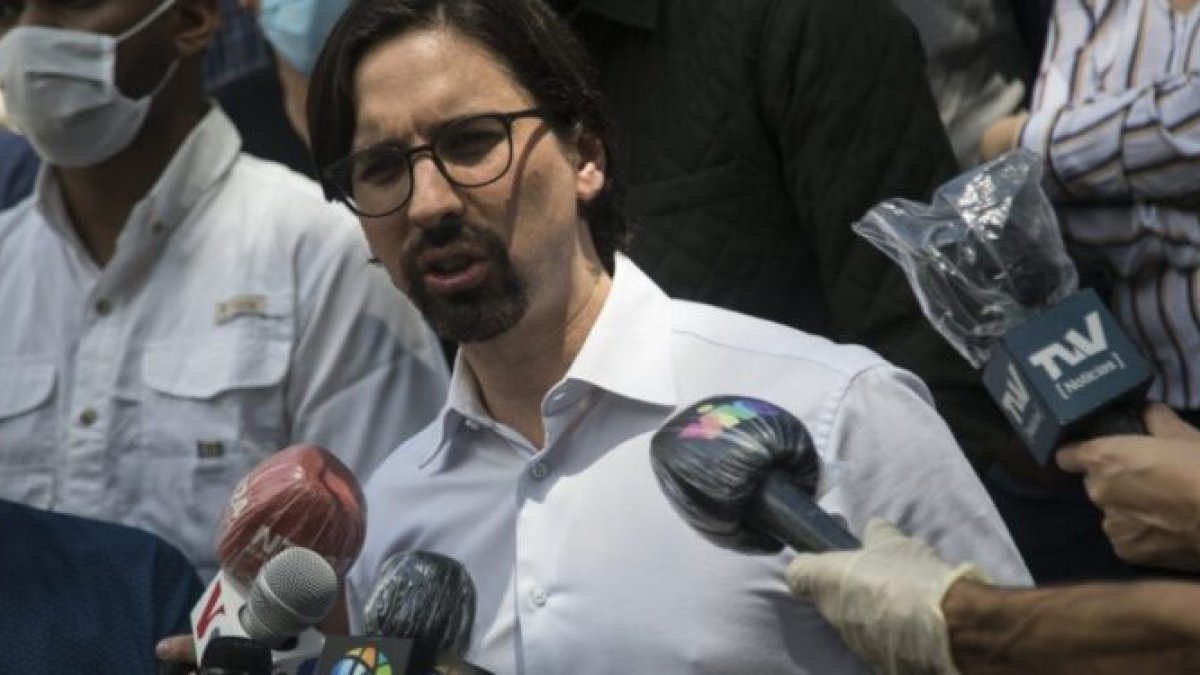 El diputado opositor, Freddy Guevara, fue detenido hoy por las fuerzas policiales de Venezuela.