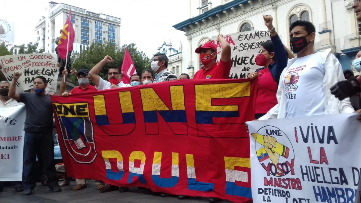 Durante esta semana los maestros desarrollarán varias protestas.