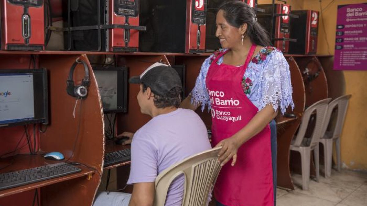 Estrategia. Los banco del barrio le han permitido crecer al Banco Guayaquil, a nivel nacional.