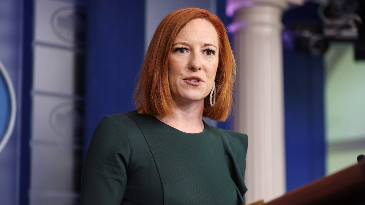 En la imagen, la portavoz de la Casa Blanca, Jen Psaki. EFE/EPA/Oliver Contreras.
