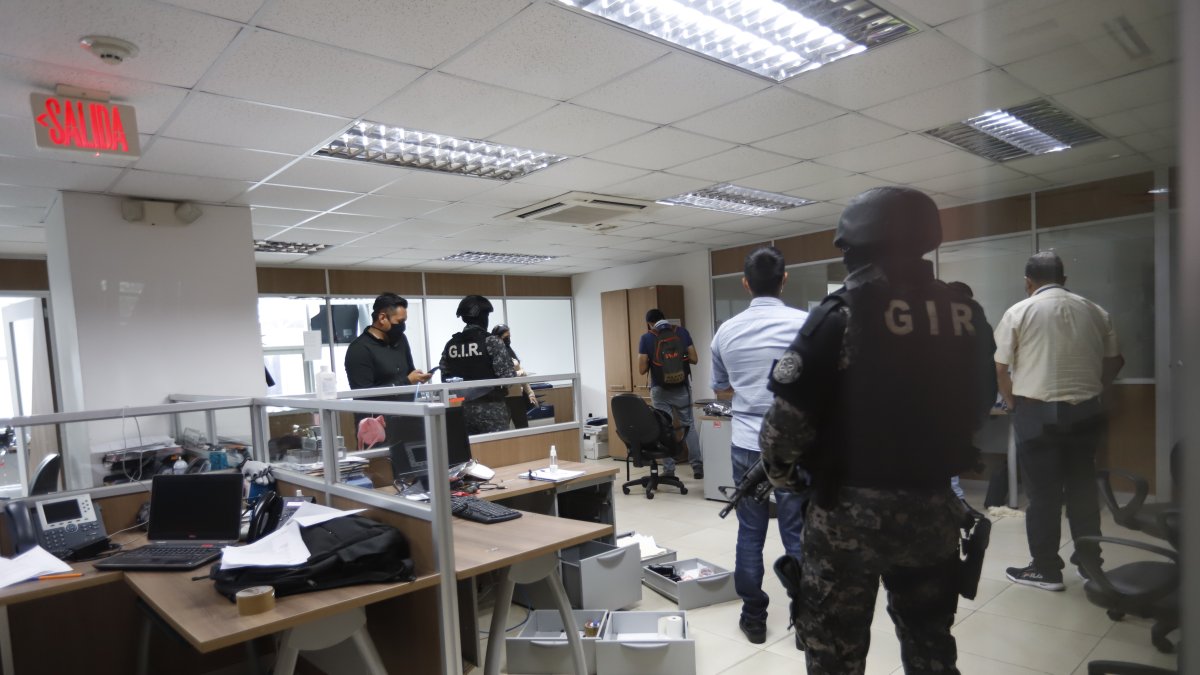 La oficina del área de Sorteo de Causas de la Corte Provincial del Guayas, fue allanada el pasado 17 de junio, por la Fiscalía.