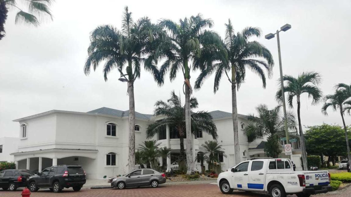 La casa donde fue detenido el 22 de junio de 2021.