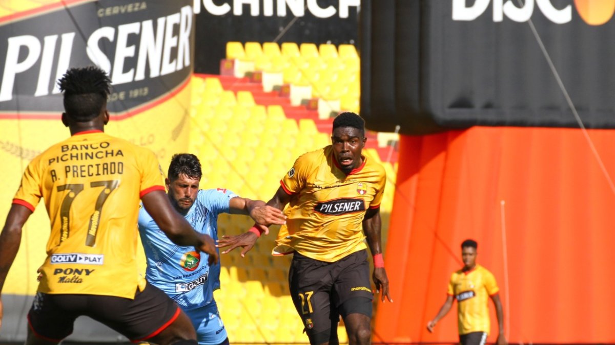 Los amarillos se imponen ante el cuadro ambateño, con un gol del uruguayo Gonzalo Mastriani, en la última fecha de la primera etapa de la LigaPro.