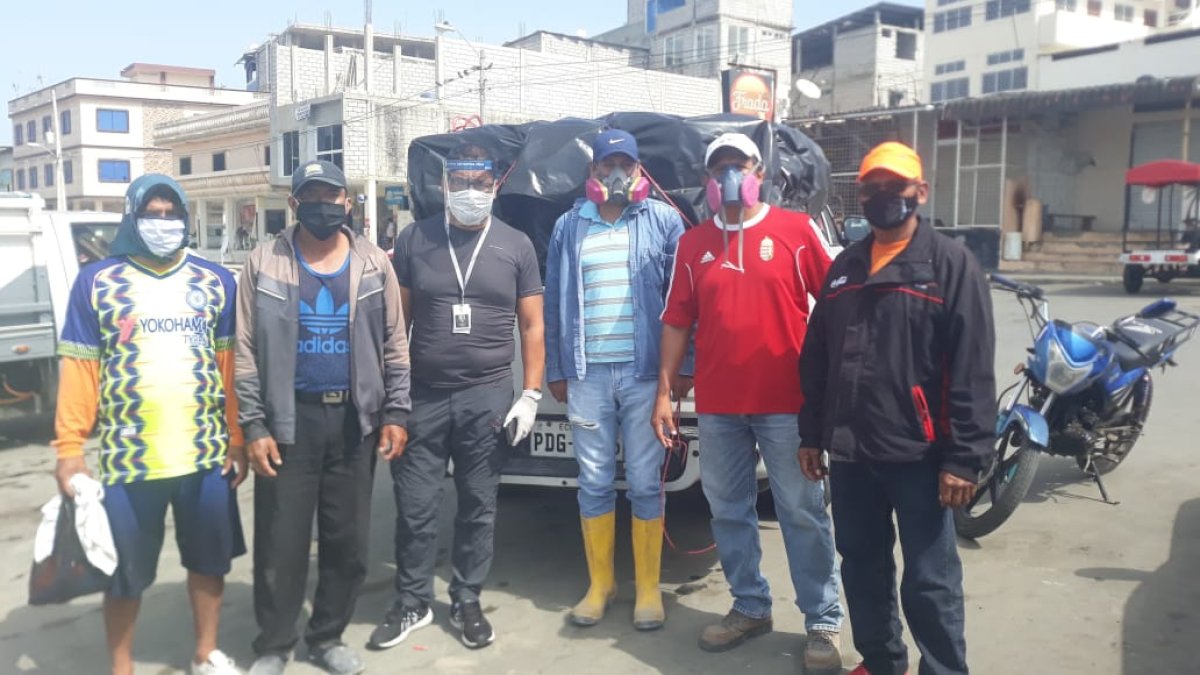 Vecinos de la isla Puná debieron organizarse a través de sus líderes.