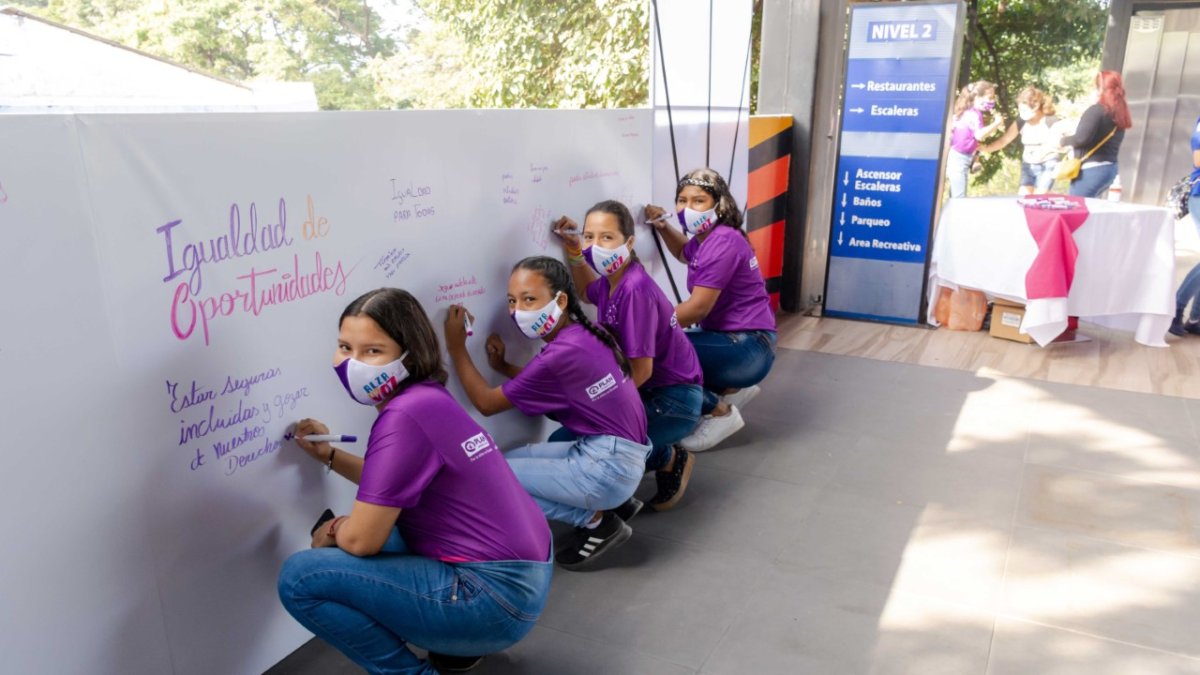 Las niñas y adolescentes podrán hacer frente a la desigualdad de derechos en sus entornos.