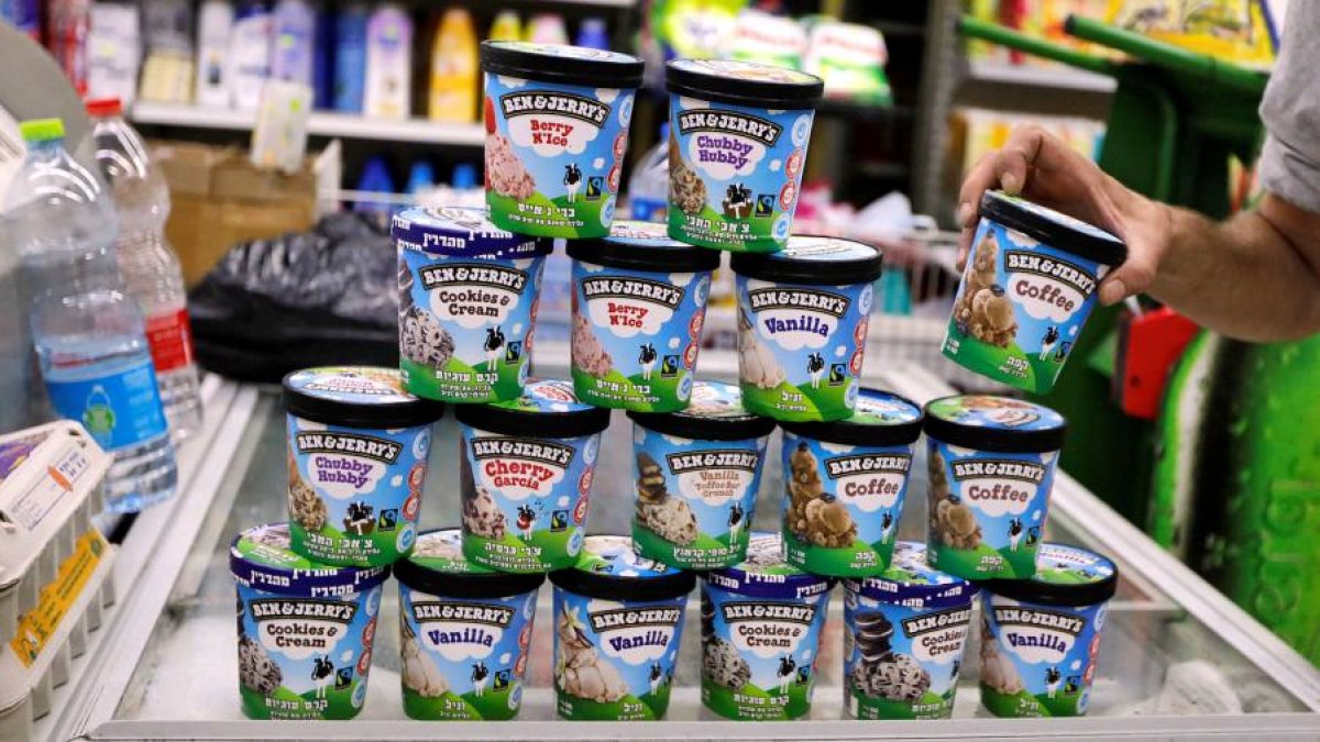 Los helados se venden en varias regiones.