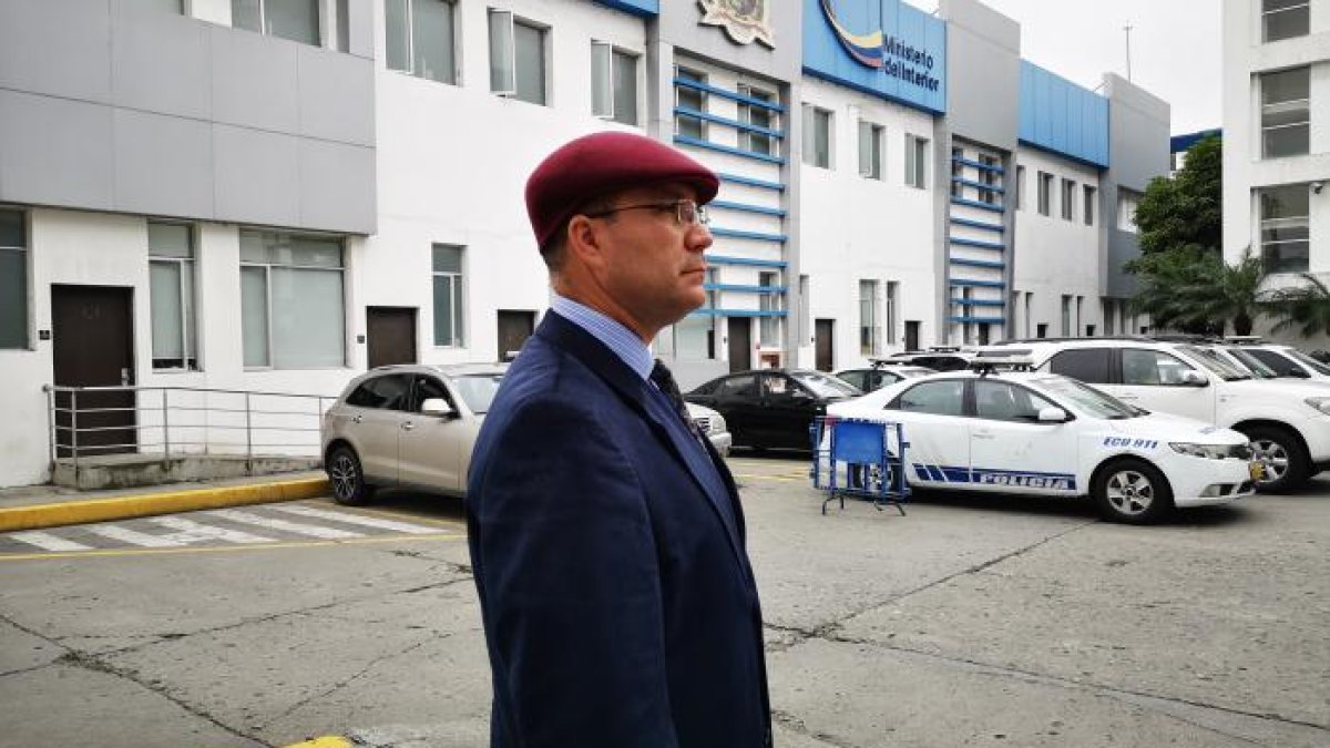 Renato González, director del Isspol.