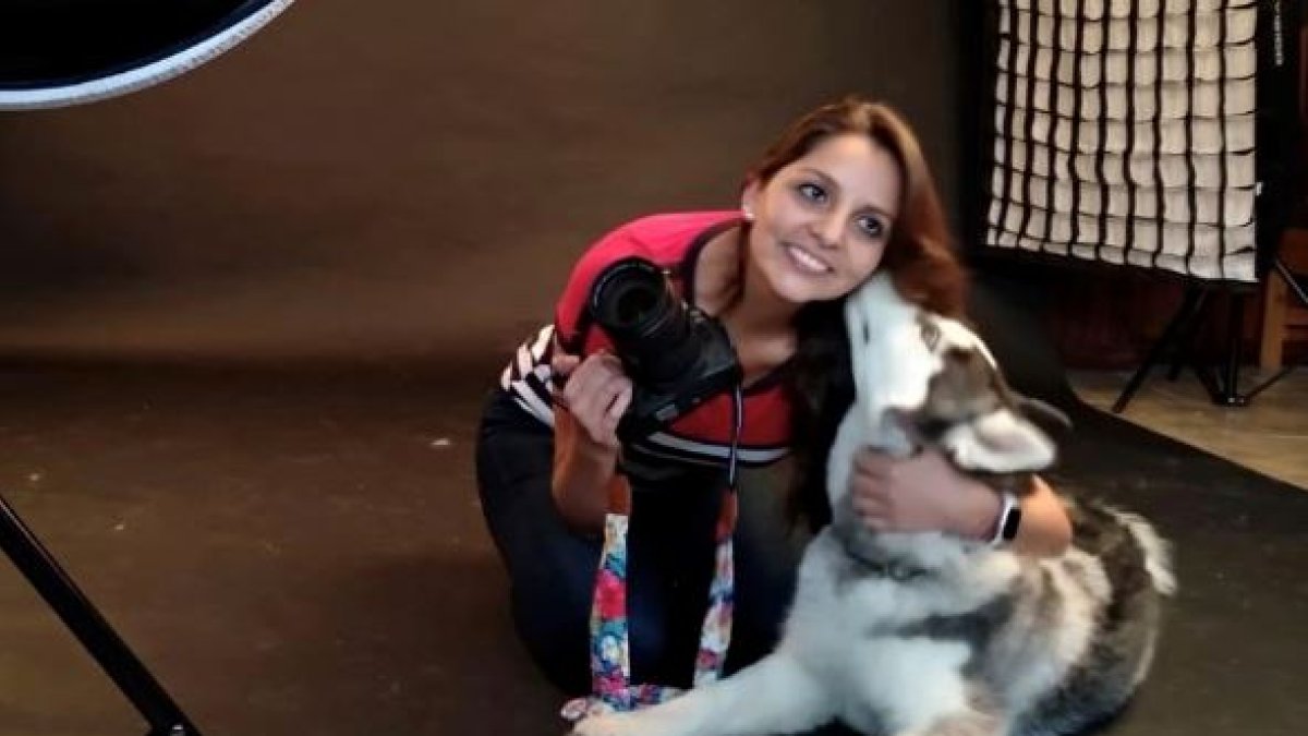 Andrea León lleva dos años dedicándose a la fotografía de mascotas.