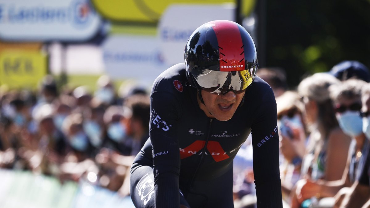 El ciclista publicó fotos horas antes de su debut en Tokio 2020.