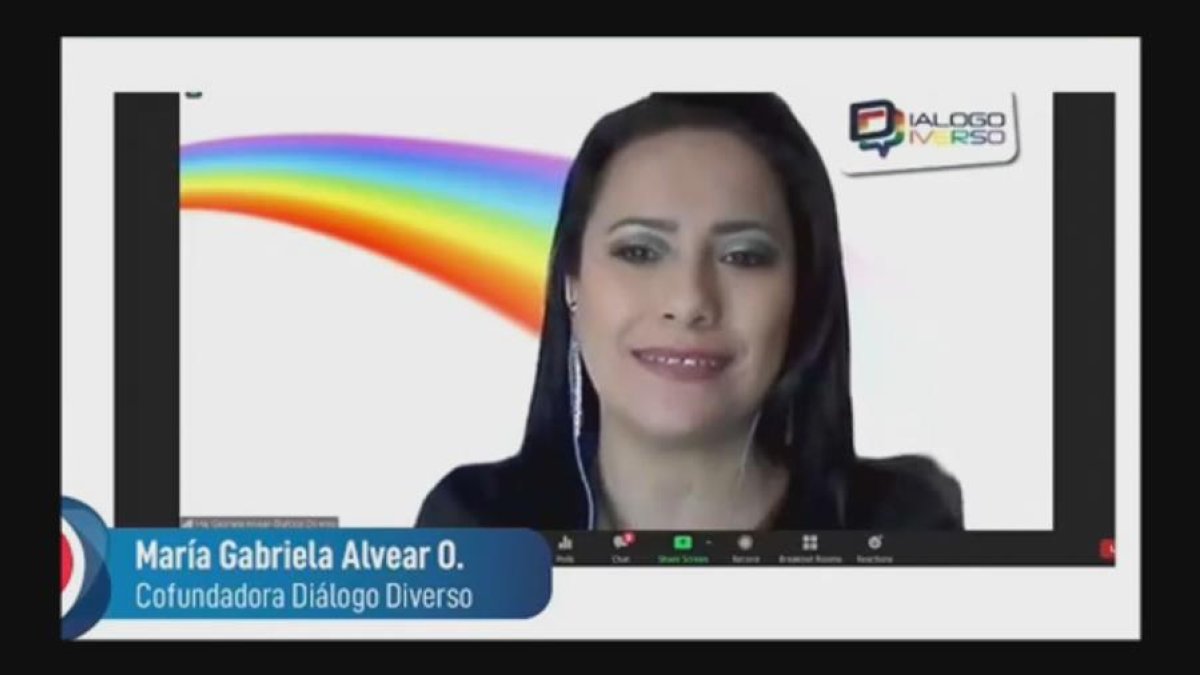 María Gabriela Alvear, cofundadora y directora de Democracia y Género de Diálogo Diverso.
