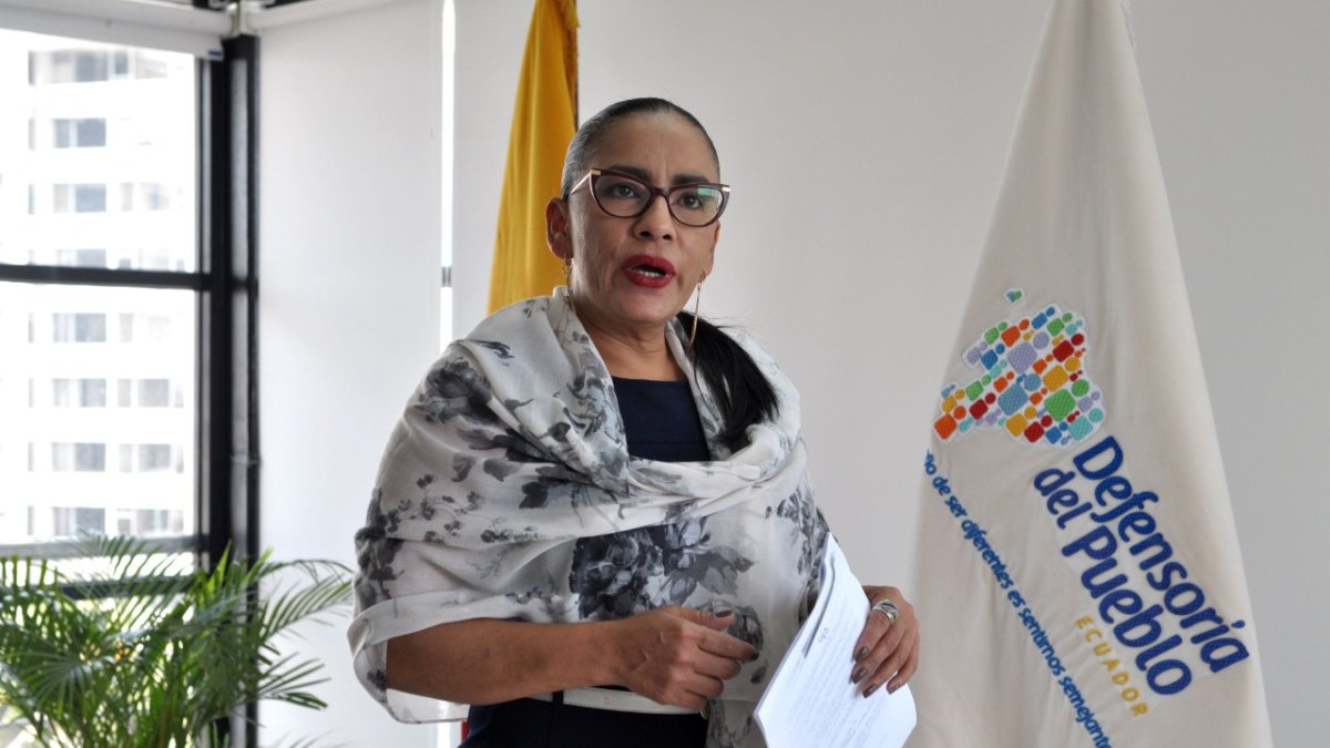 La defensora del Pueblo subrogante dice haber recibido presiones desde el momento mismo que asumió la función, tras la detención de Freddy Carrión.