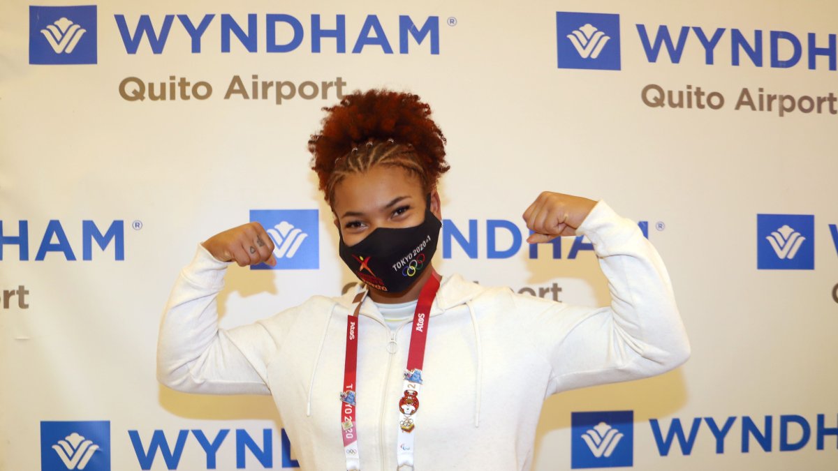 Angie Palacios se mostró feliz por alcanzar un diploma olímpico. Las experiencias vividas en Tokio le servirá de cara a su preparación para buscar la clasificación a París 2024.