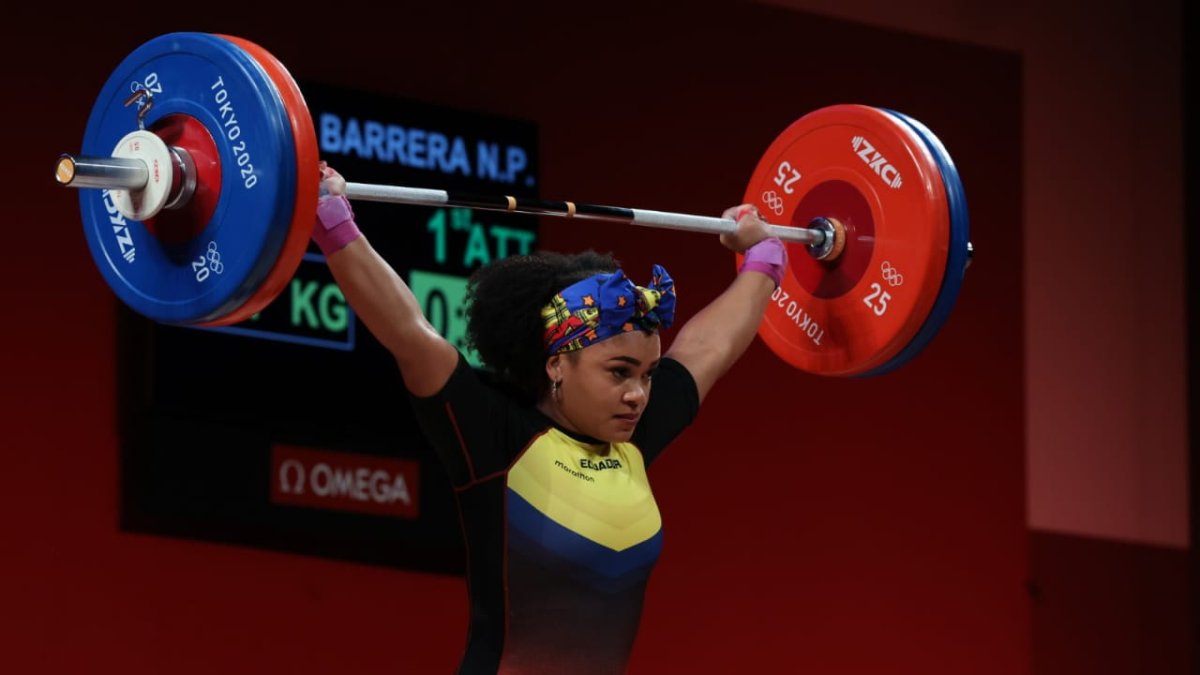 Neisi Dajomes se convirtió en la primera ecuatoriana en ganar un oro olímpico.