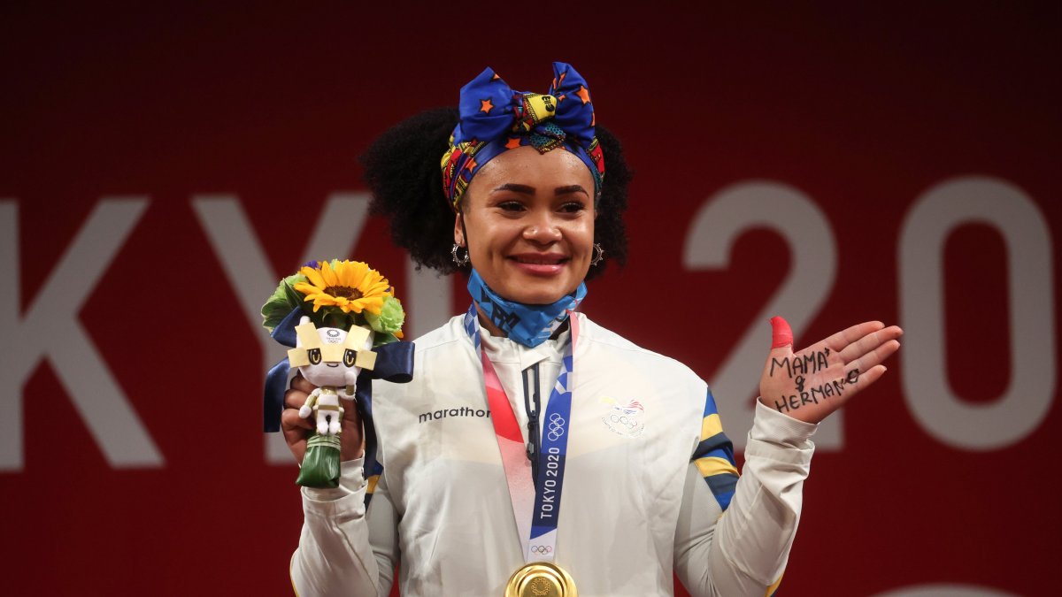 Neisi Dajomes está en el olimpo deportivo.