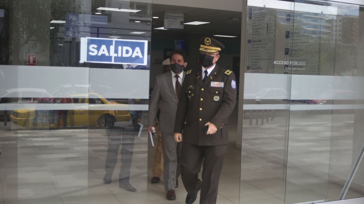 Autoridad. El coronel Renato González, director del seguro policial.