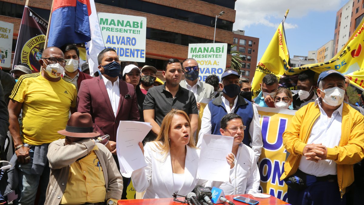 Recursos. Justicia Social, que intentó inscribir la candidatura presidencial de Álvaro Noboa, afronta su segundo intento de cancelación en dos años.