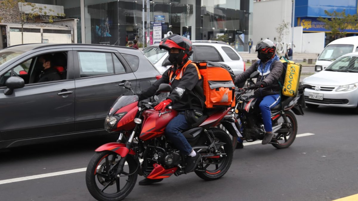 Inconvenientes. Quienes trabajan en las aplicaciones de ‘delivery’ han sido perjudicados por delincuentes que simulan sus actividades para asaltar.