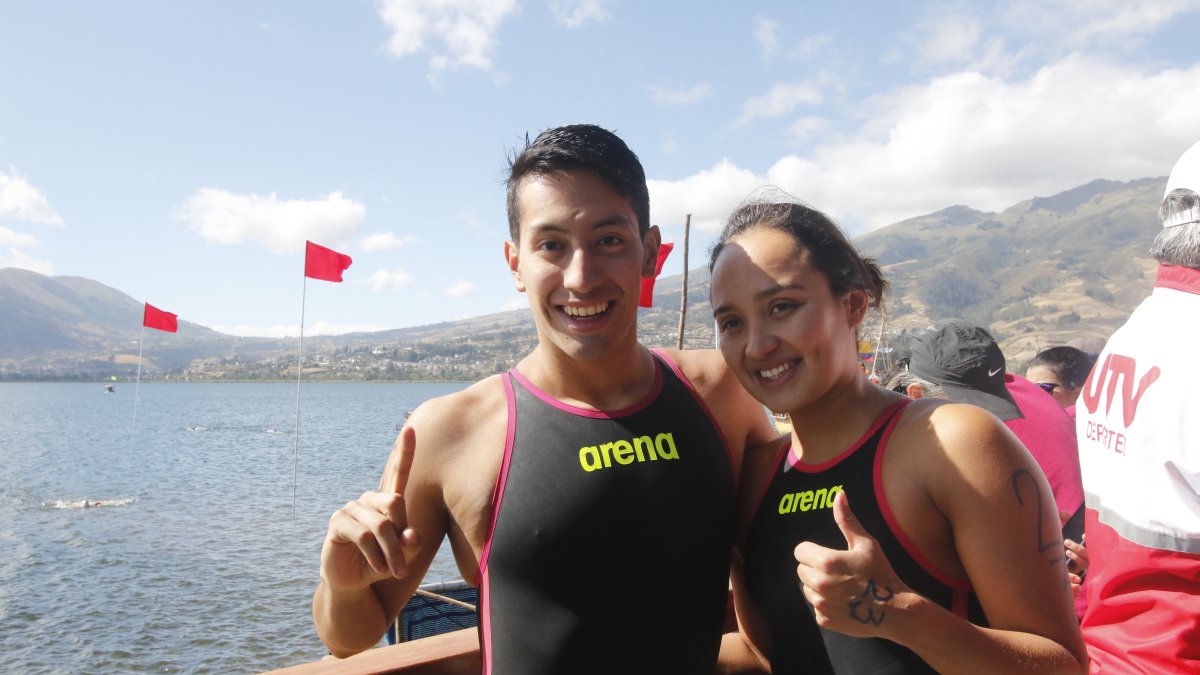 David Farinango y Samantha Arévalo fueron los últimos campeones de la prueba natatoria en el 2019. Luego la pandemia impidió la edición del 2020