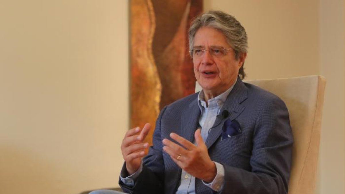 Guillermo Lasso, presidente de Ecuador en entrevista con EXPRESO - referencial.