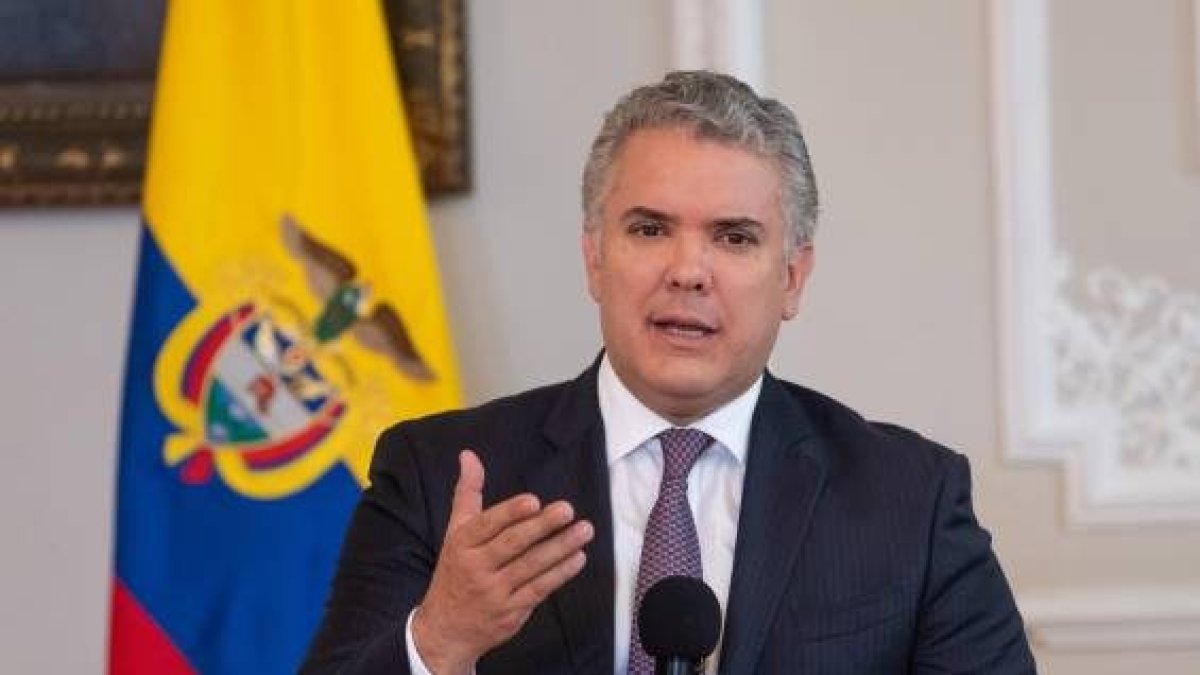 El presidente de Colombia, Iván Duque, mostró preocupación por la revelación de datos confidenciales sobre el trato con las farmacéuticas.