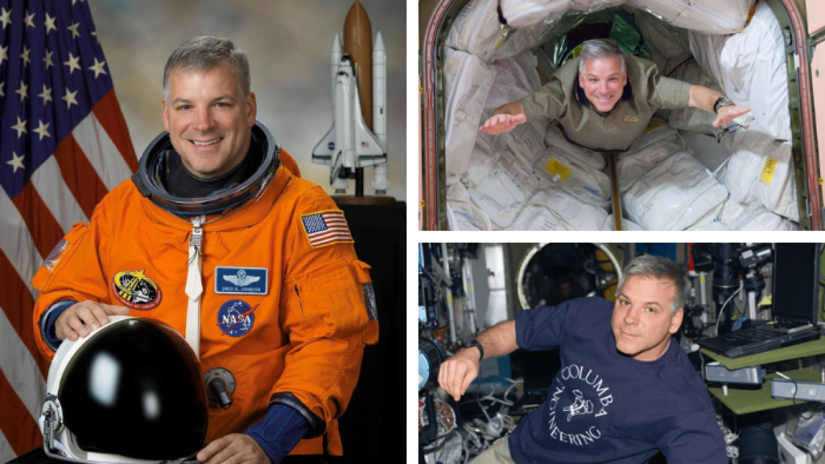 Johnson es un veterano de dos vuelos espaciales, STS-123 y STS-134.