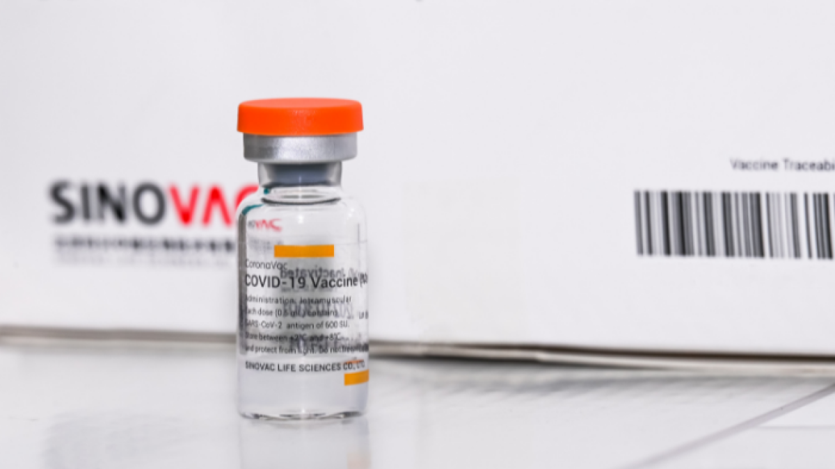 4 millones de dosis de la vacuna anticovid de patente china Sinovac.