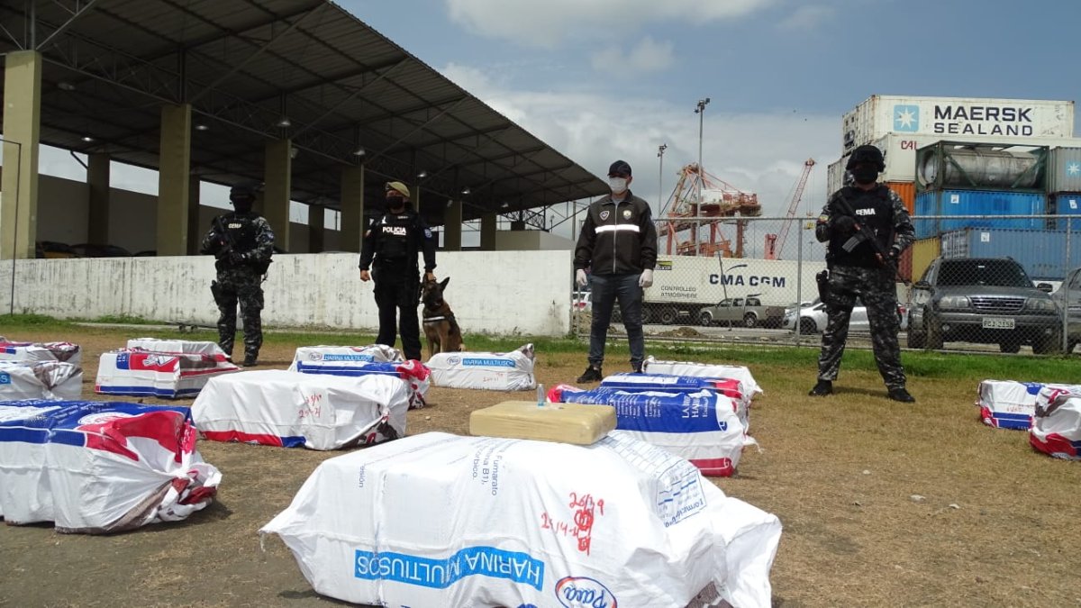 Uno de los cargamentos fue incautado en un vehículo que circulaba por la avenida 25 de Julio, con dirección al Puerto Marítimo.