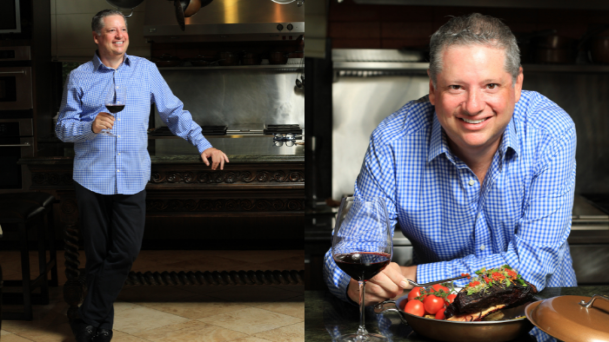 Carlos Pernigotti es amante de la gastronomía.