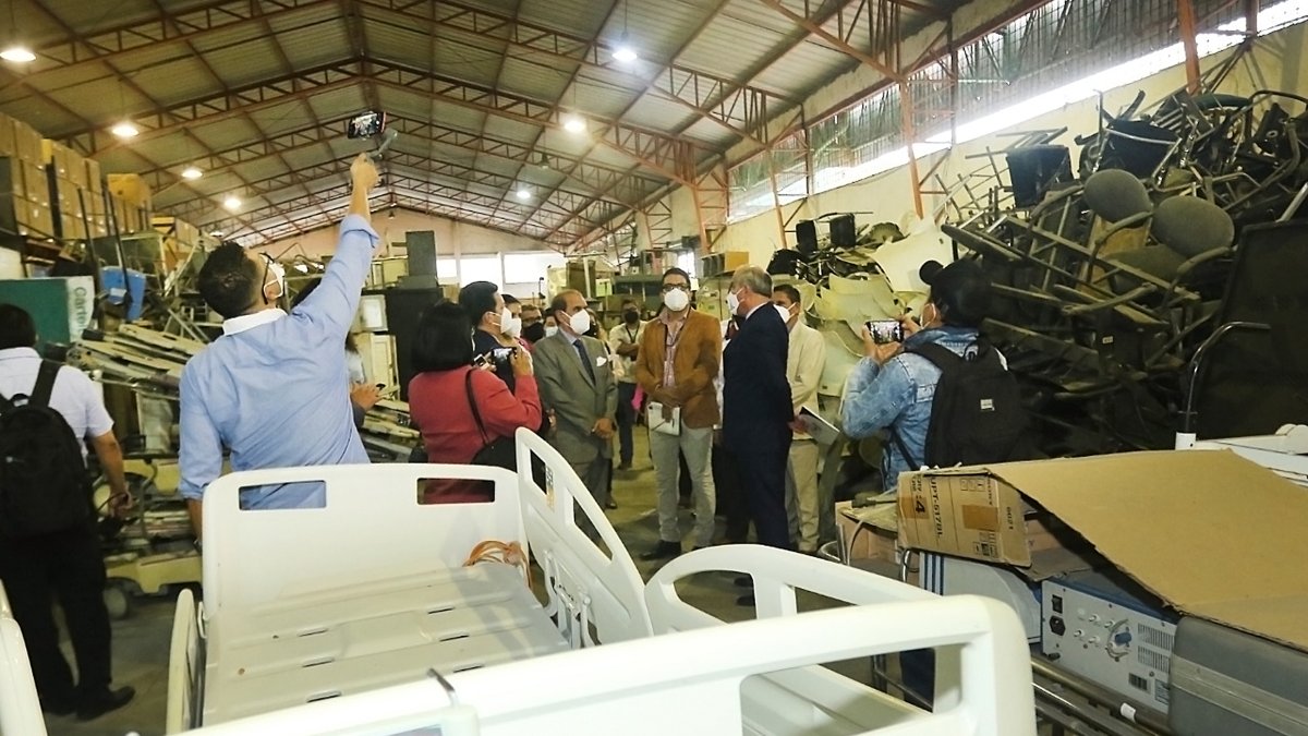 Vigilancia. El gobernador del Guayas hizo un recorrido para ver falencias.