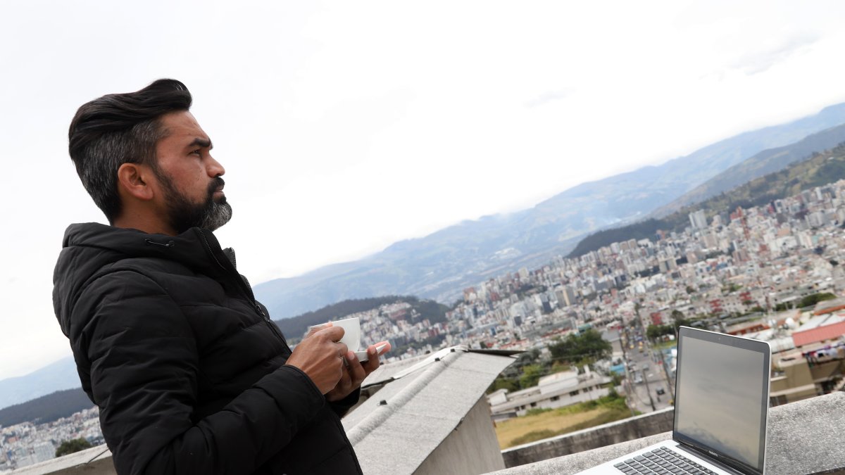 Aventuras. En ocho meses Abhishek ha podido recorrer el país sin tener que hacer un alto a su trabajo.