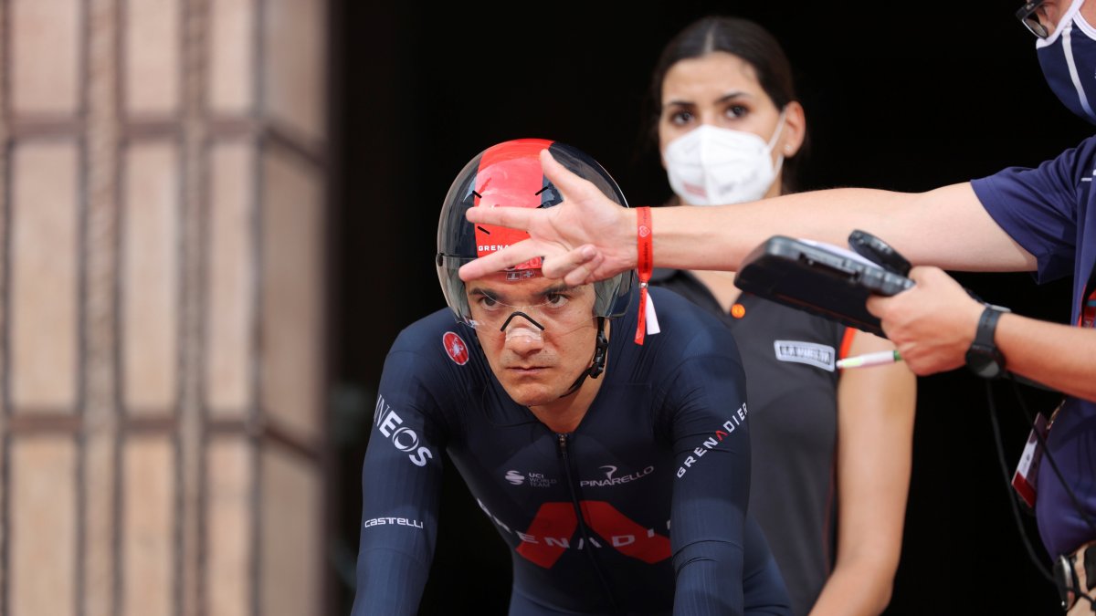 La Locomotora del Carchi comenzó la disputa de la Vuelta España con una contrarreloj que lo dejó a 25 segundos del ganador de la etapa #1, Primoz Roglic, que hizo 8.32.