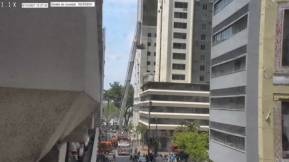 Hecho. El incendio se registró la tarde de este domingo 15 de agosto.