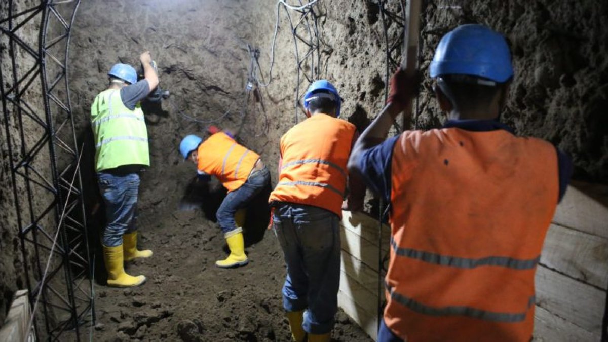 Construcción. El proyecto levantará tres túneles para descontaminar el cauce de varias quebradas en Tumbaco.