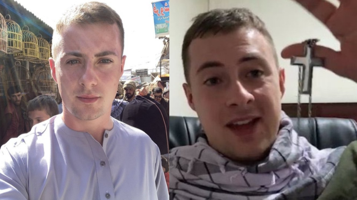 Desde Afganistán, el joven narró su periplo en directo a través de redes sociales como Twitch