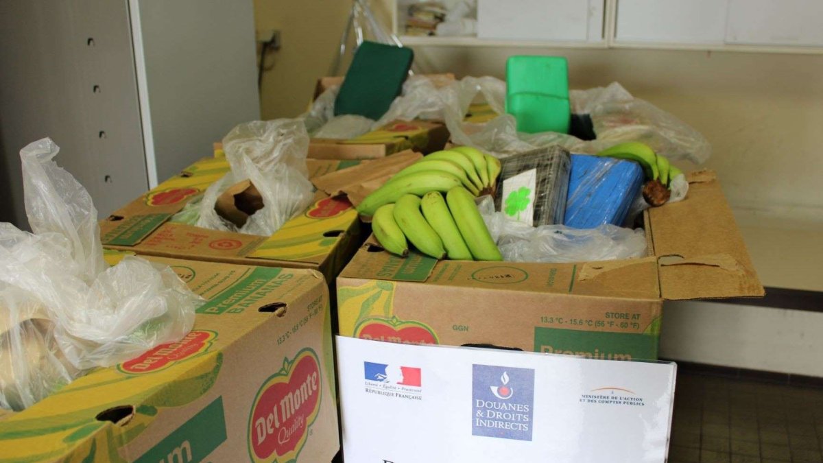 Las autoridades francesas anunciaron este martes la incautación en el puerto de Dunkerque de 416 kilos de cocaína que estaban escondidos en cajas de plátanos procedentes de Colombia, un alijo valorado en 31 millones de euros en el mercado ilícito.