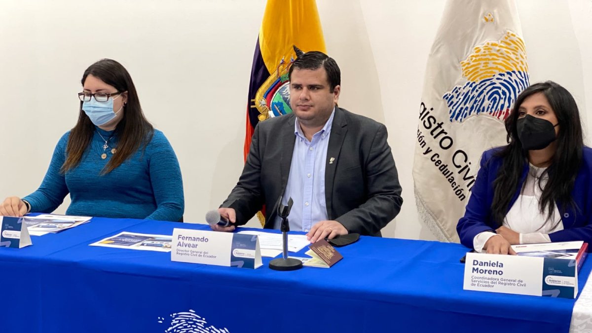 Anuncio. Autoridades del Registro Civil anunciaron la nueva forma de acceder a turnos para obtener documentos de identidad.