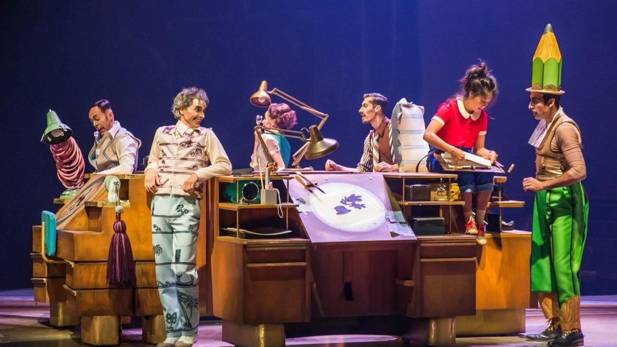 Fotografía cedida por Disney que muestra un momento del show