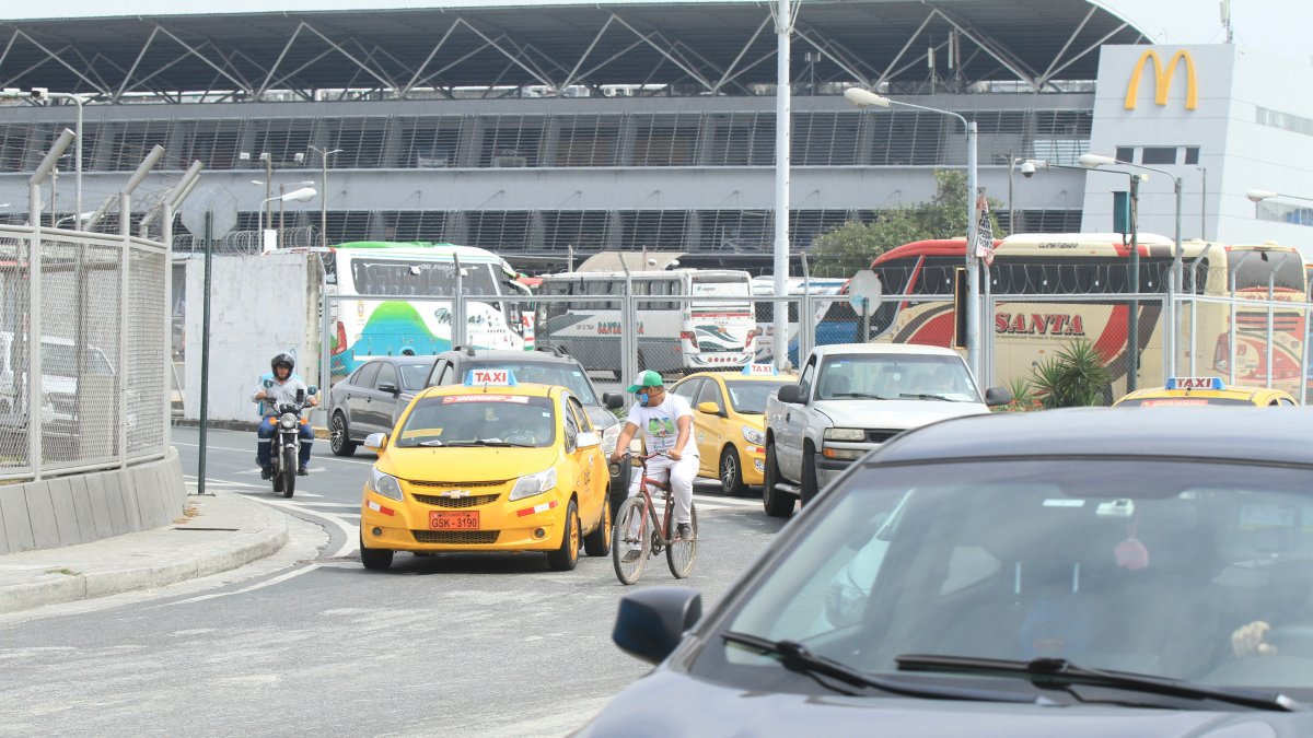 En la Benjamín Rosales, cerca del Terminal Terrestre de Guayaquil, ocurrió el hecho. .