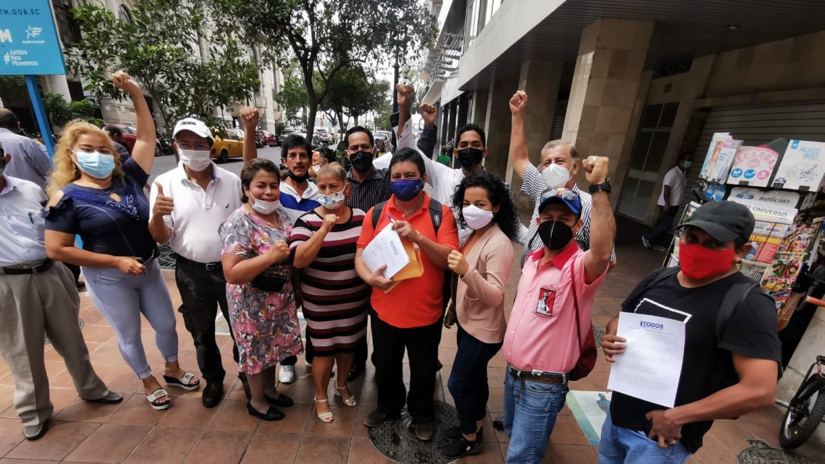 Grupo. Algunos de los representantes de asociaciones que asistieron.