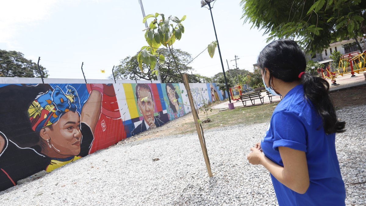 Panorama. En el barrio se han plasmado diferentes murales, pero hay cuatro nuevos que se han convertido en los atractivos.