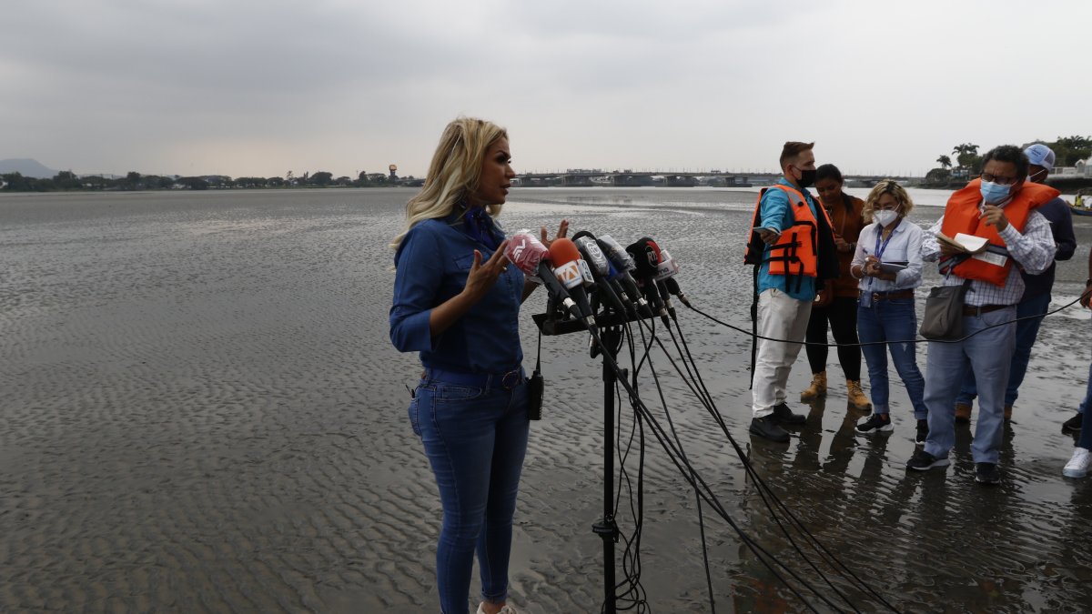 Islote. El recorrido sobre el cual se han hecho estudios para dragarlo.