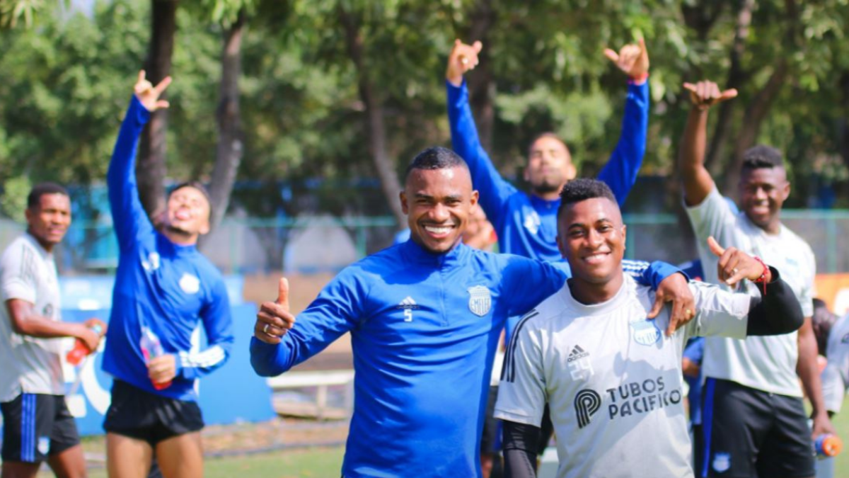 El conjunto del Club Sport Emelec se prepara para lo que será la Jornada 6.