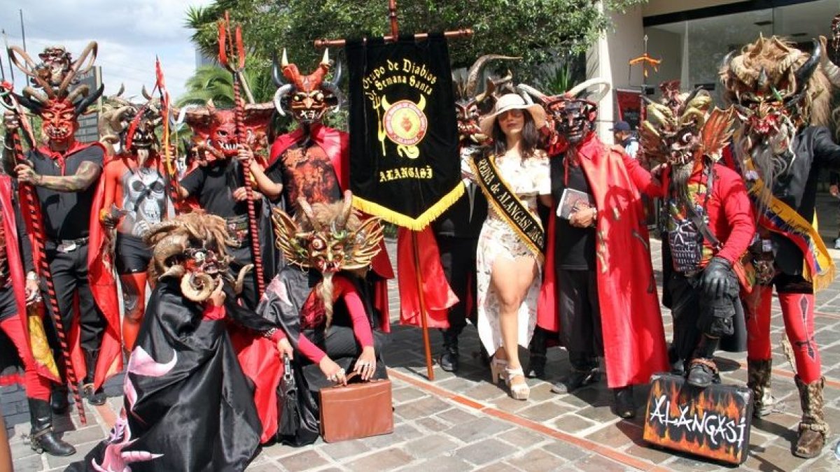 Fiesta. La visita de los diablos traerá algarabía y frenesí a La Mariscal.