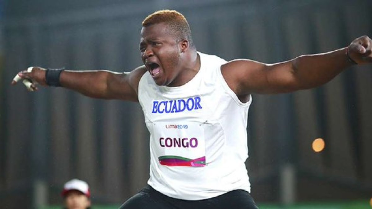 El ecuatoriano Jordi Congo buscará alcanzar una medalla paralímpica en el lanzamiento de bala.