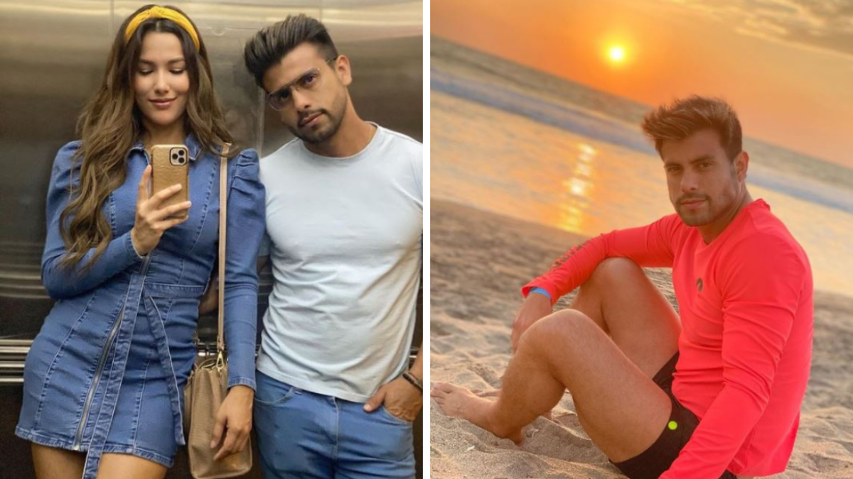 Alejandra Jaramillo publicó la imagen de la izquierda en las redes sociales.