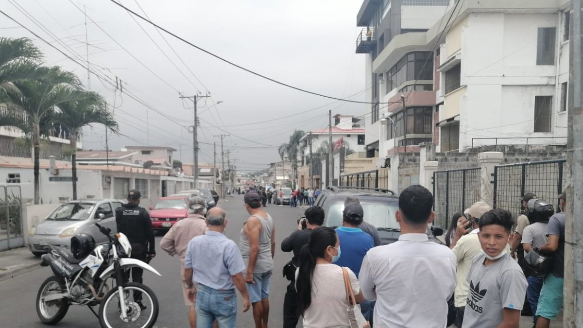 Los accesos al sitio han sido bloqueados por la Policía.