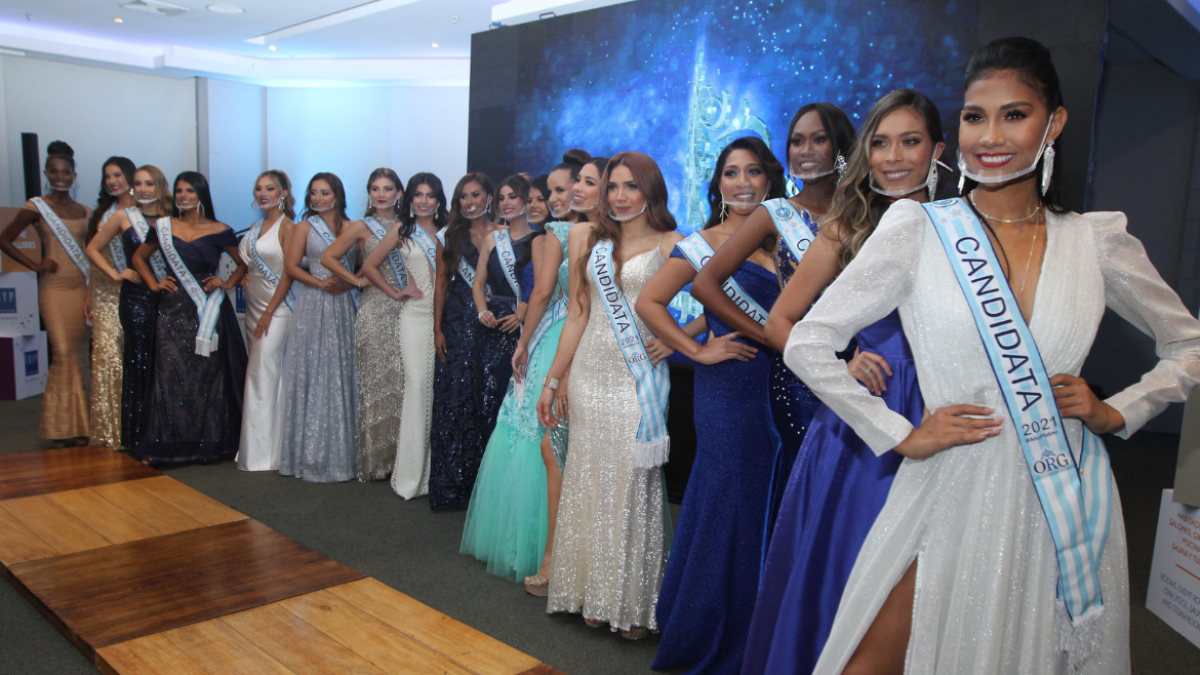 Las aspirantes de Reina de Guayaquil