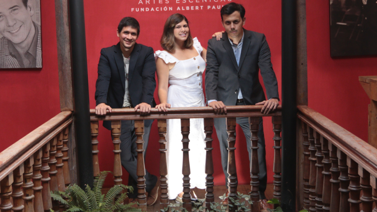 Gerardo, Mariana y Henry.